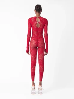 Hen Jumpsuit Red<Poster Girl Hot