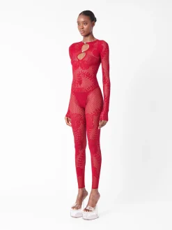Hen Jumpsuit Red<Poster Girl Hot