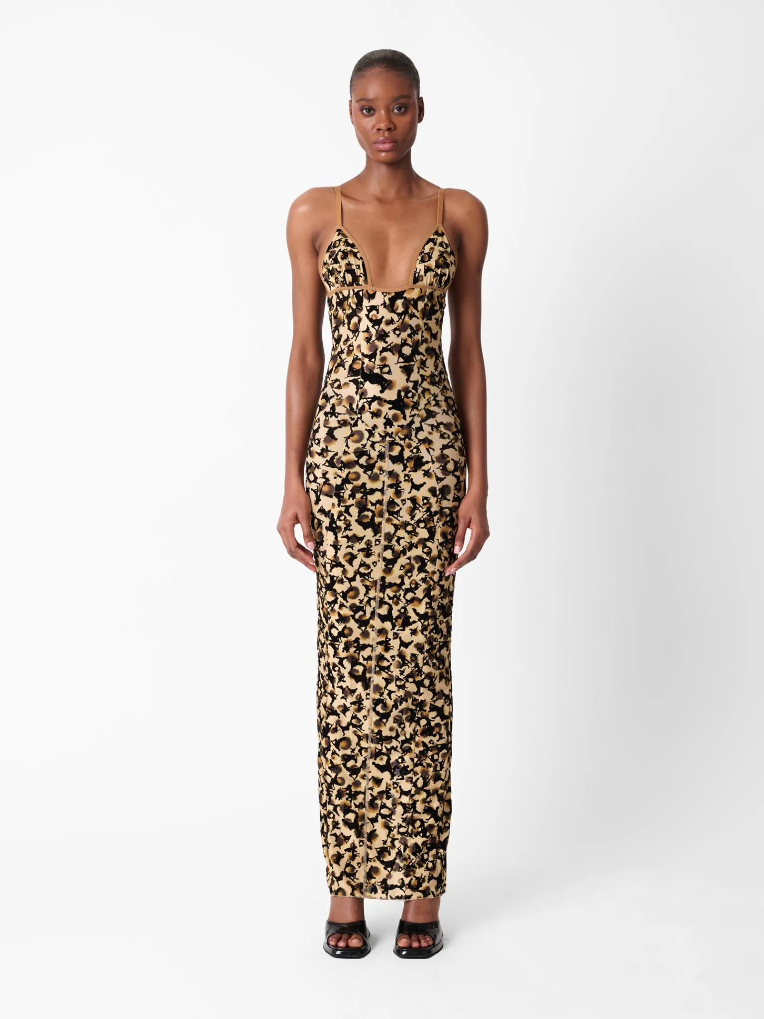 Hun Dress Beige Leopard Print<Poster Girl Discount