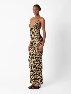 Hun Dress Beige Leopard Print<Poster Girl Discount
