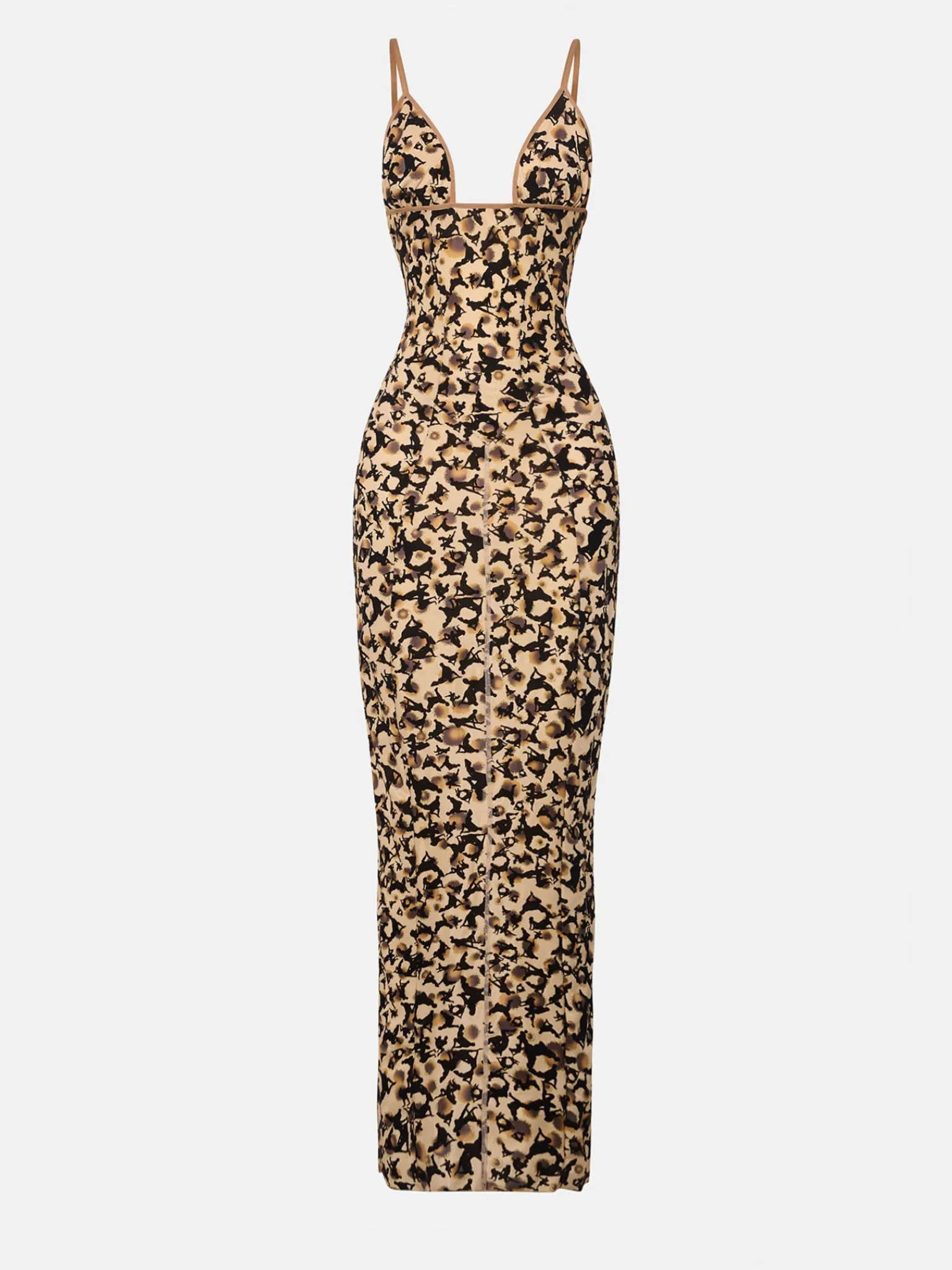 Hun Dress Beige Leopard Print<Poster Girl Discount