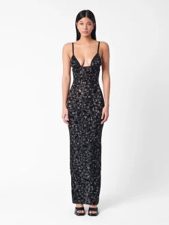 Hun Dress Black Leopard Print<Poster Girl Sale