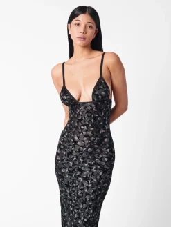 Hun Dress Black Leopard Print<Poster Girl Sale