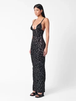 Hun Dress Black Leopard Print<Poster Girl Sale