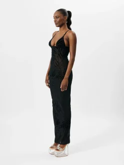 Hun Dress Black Zebra Print<Poster Girl
