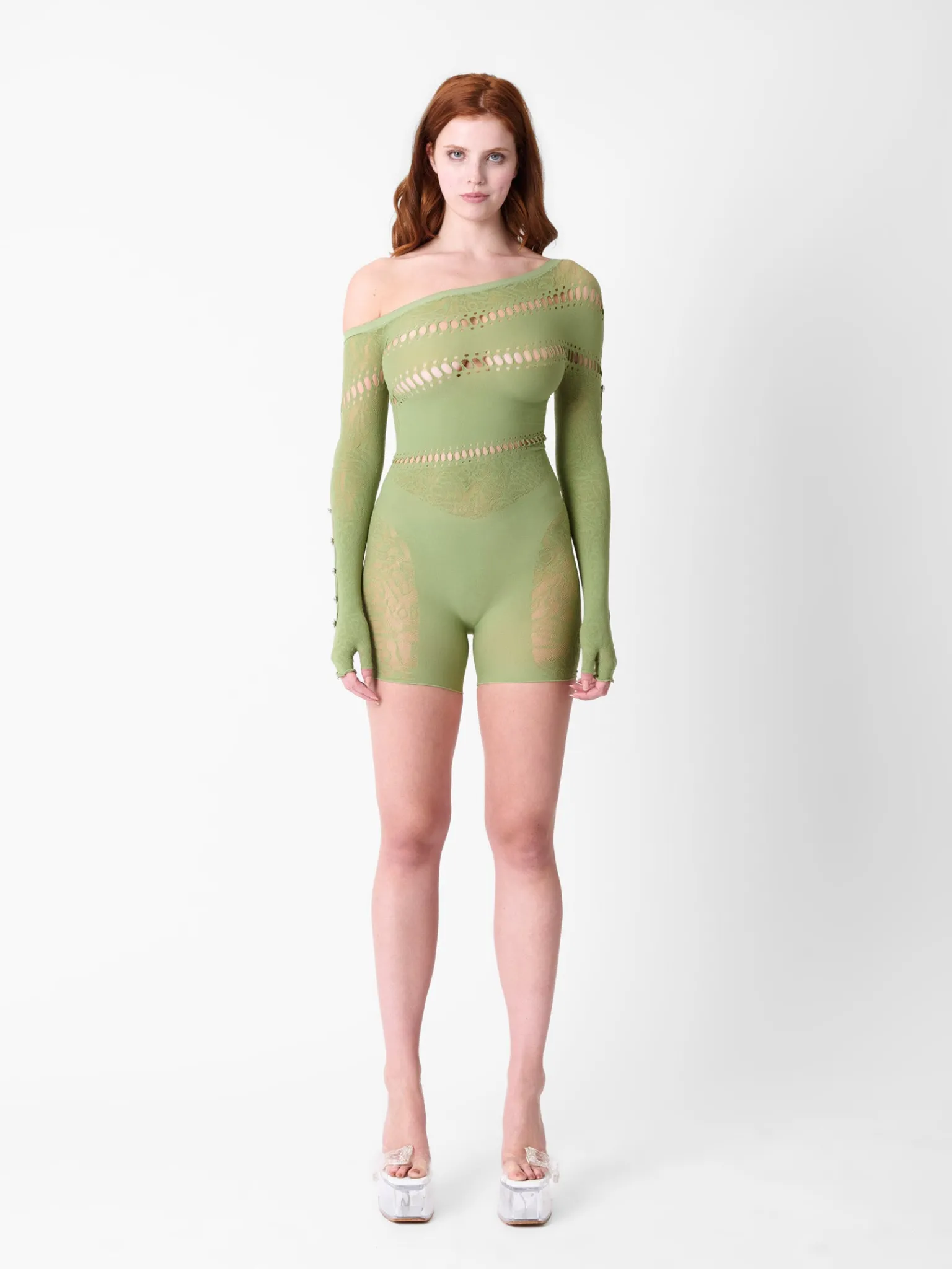 Ivy Jumpsuit Sativa Green<Poster Girl Online