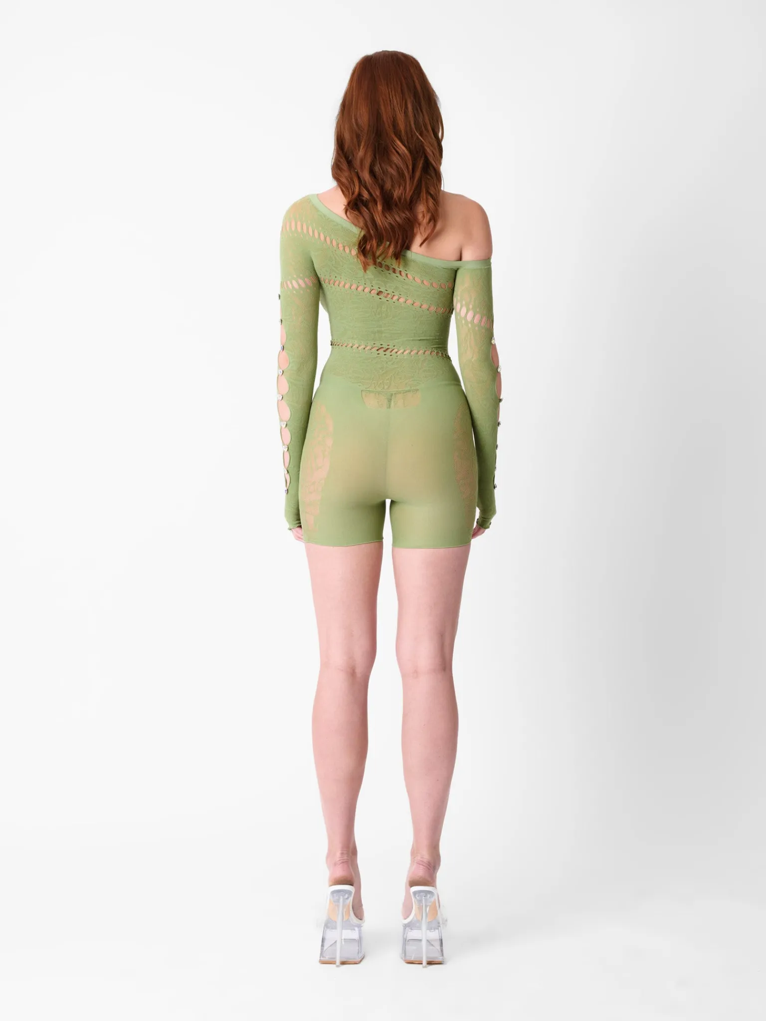Ivy Jumpsuit Sativa Green<Poster Girl Online
