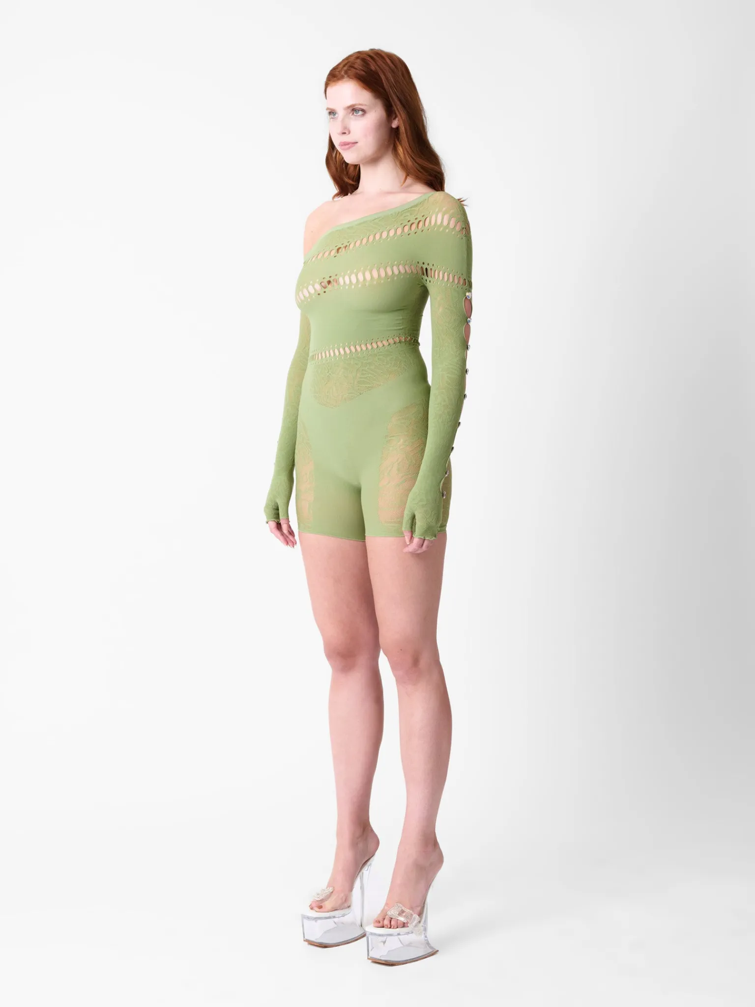 Ivy Jumpsuit Sativa Green<Poster Girl Online