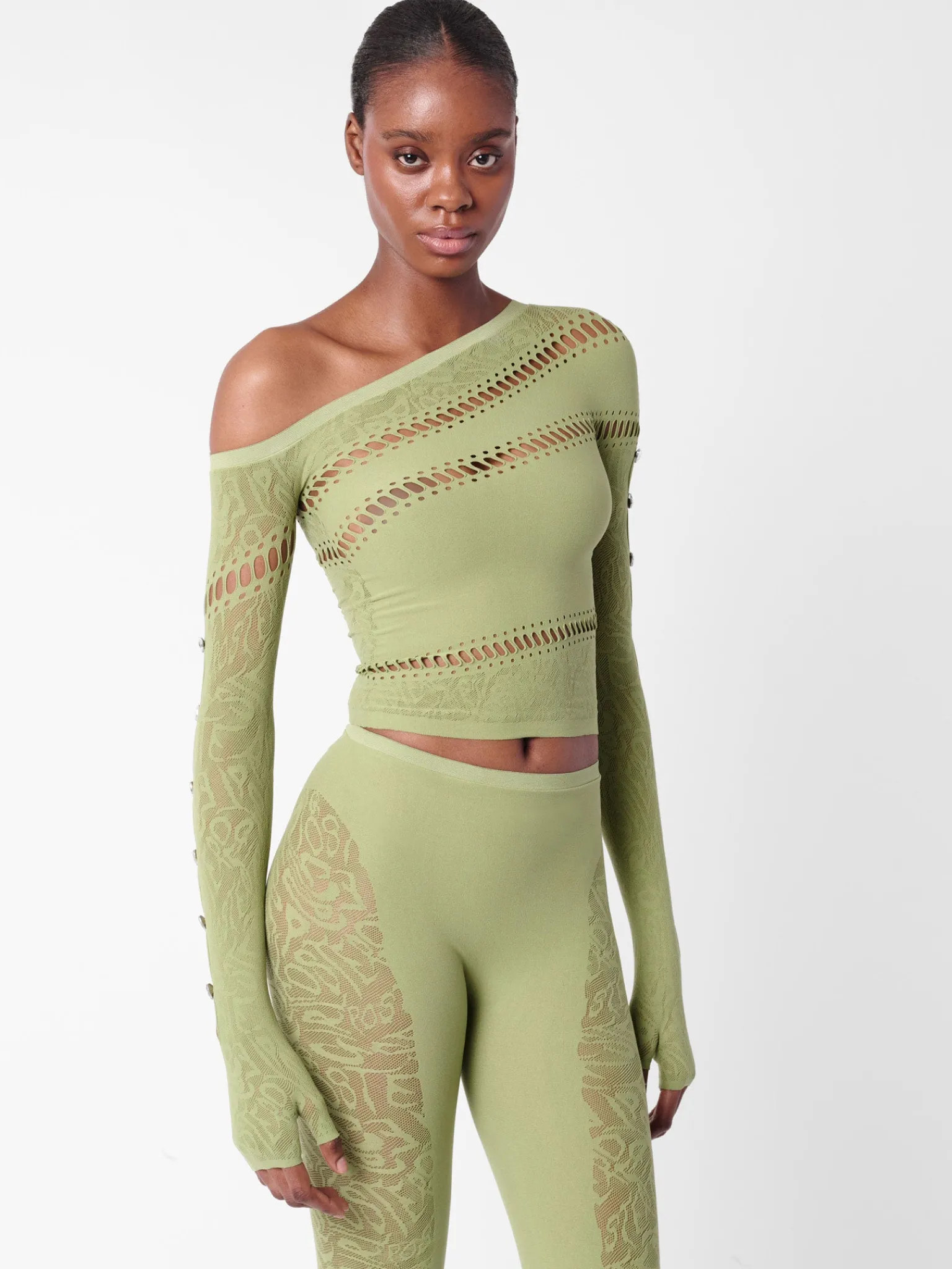 Ivy Legging Sativa Green<Poster Girl Clearance