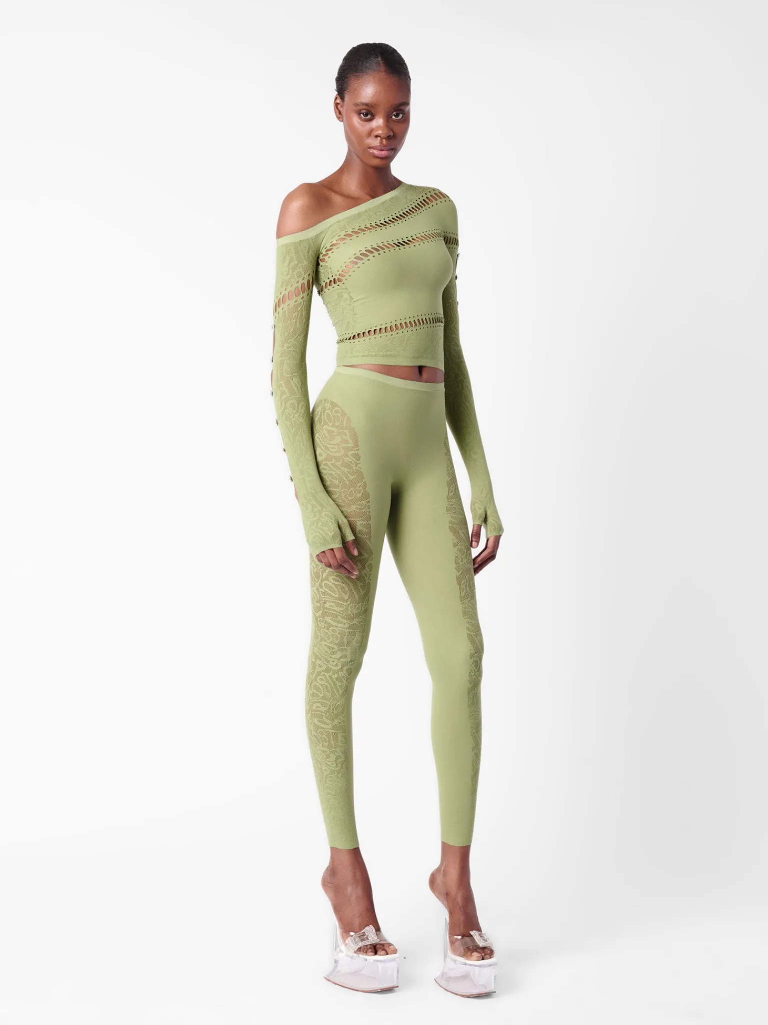 Ivy Legging Sativa Green<Poster Girl Clearance