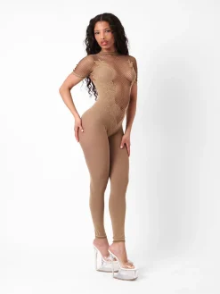 Juju Jumpsuit Beige<Poster Girl Sale