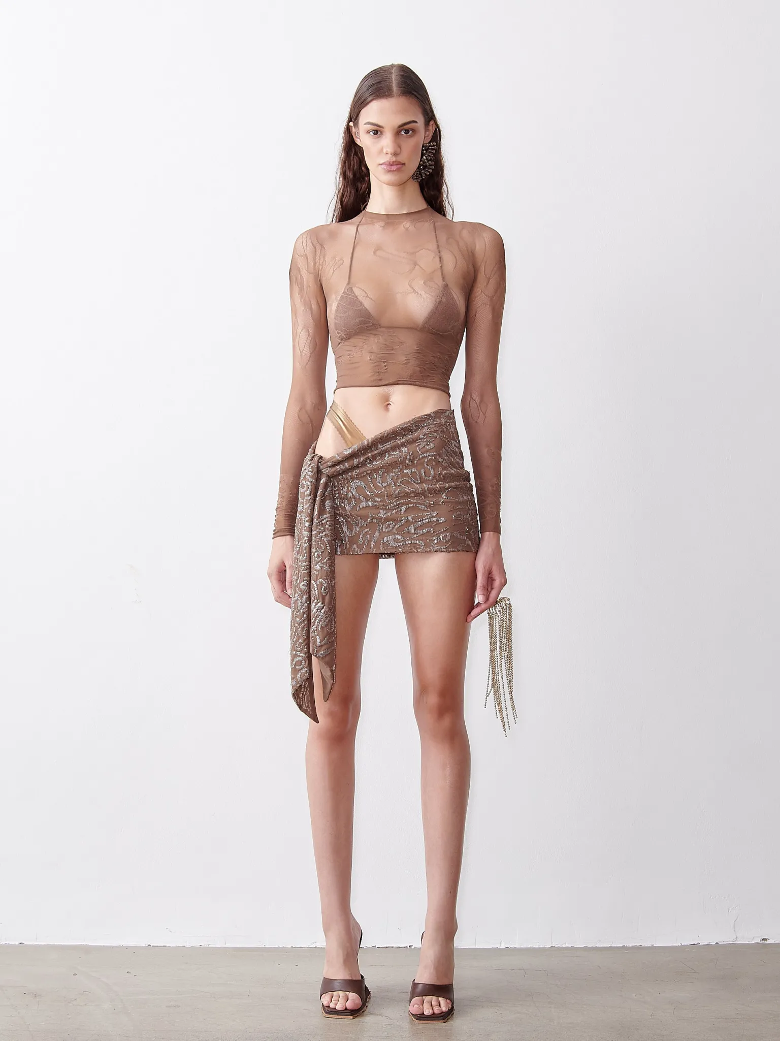 Kennedy Micro Skirt Sequin<Poster Girl Clearance