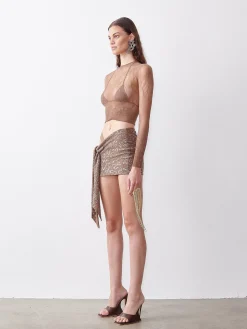 Kennedy Micro Skirt Sequin<Poster Girl Clearance