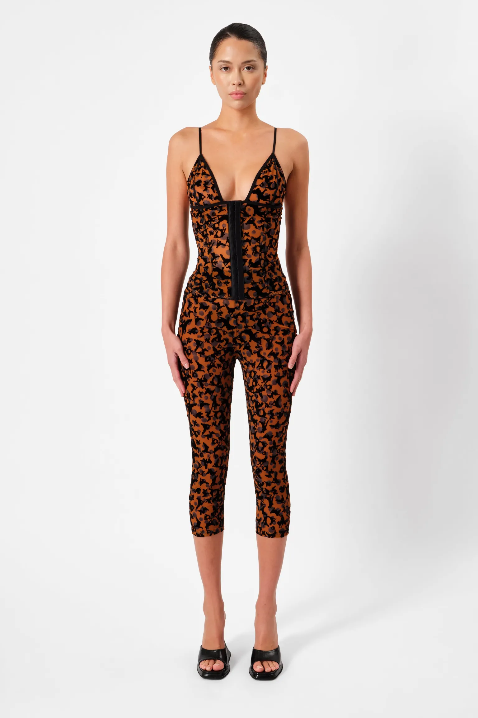 Knockout Capris Leopard Print<Poster Girl Sale