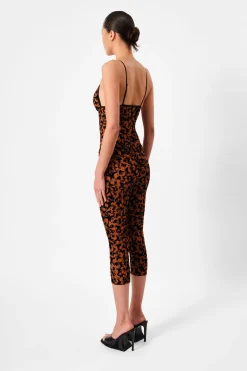 Knockout Capris Leopard Print<Poster Girl Sale