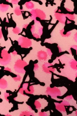 Knockout Capris Pink Leopard Print<Poster Girl Outlet
