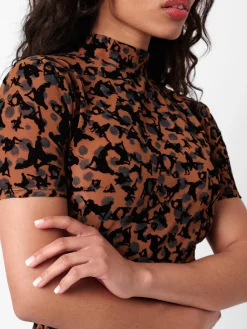 Knockout Dress Leopard Print<Poster Girl Discount