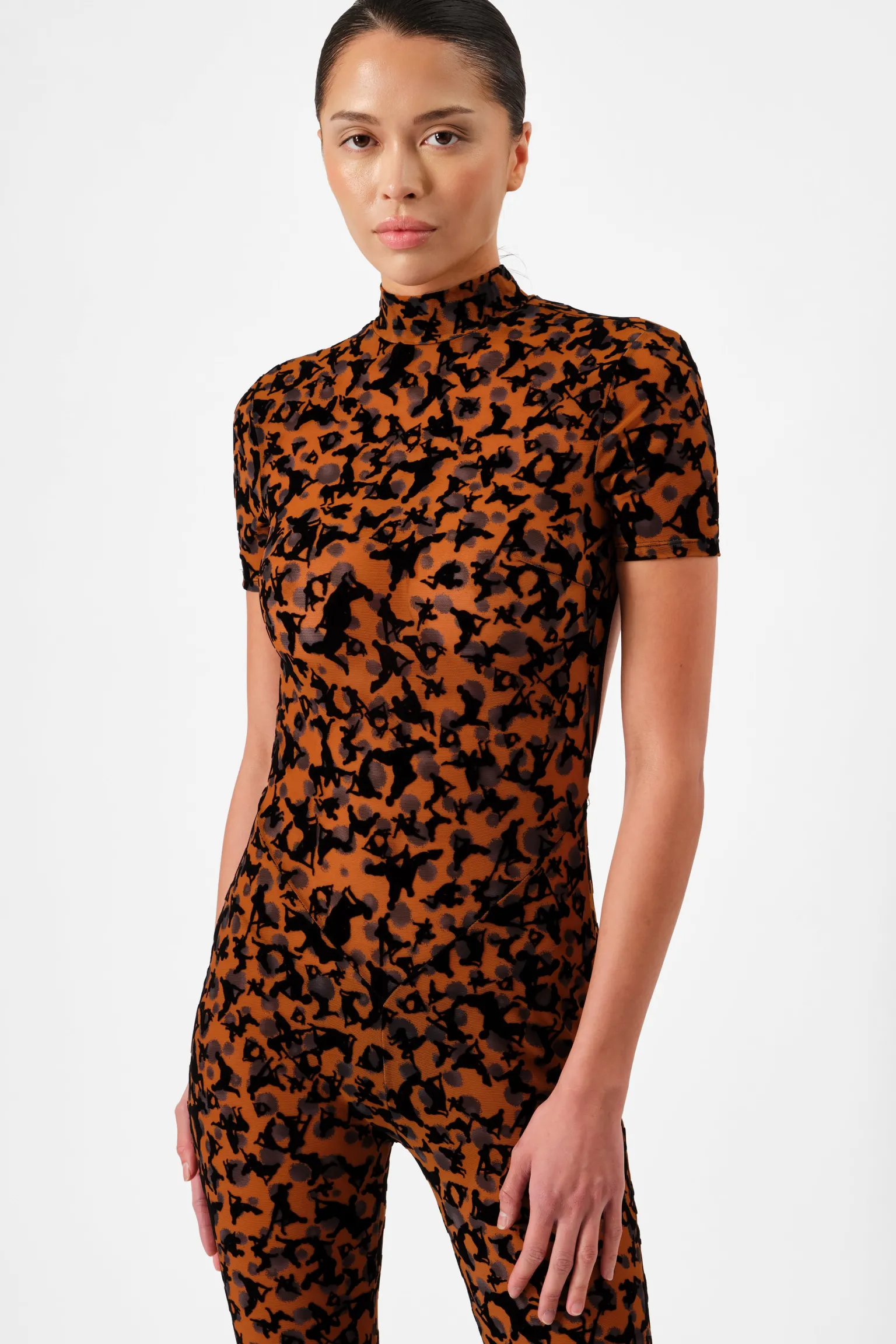 Knockout Jumpsuit Leopard Print<Poster Girl Online
