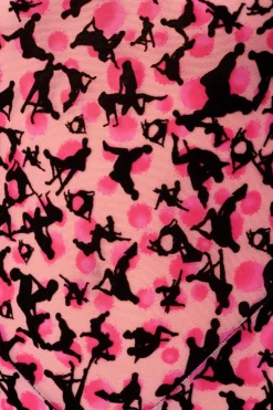 Knockout Jumpsuit Pink Leopard Print<Poster Girl New