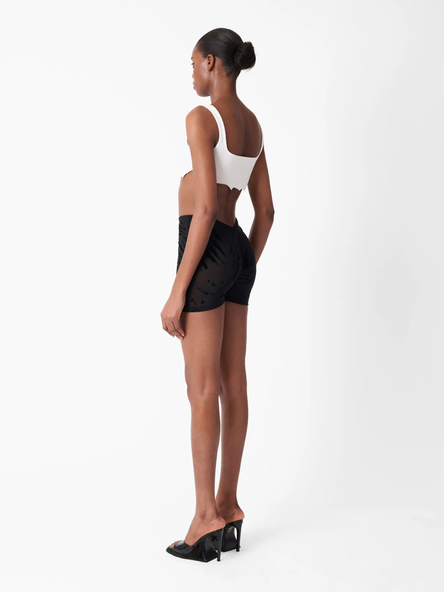 Knockout Shorts Black Zebra Print<Poster Girl Hot