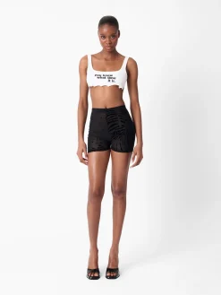 Knockout Shorts Black Zebra Print<Poster Girl Hot