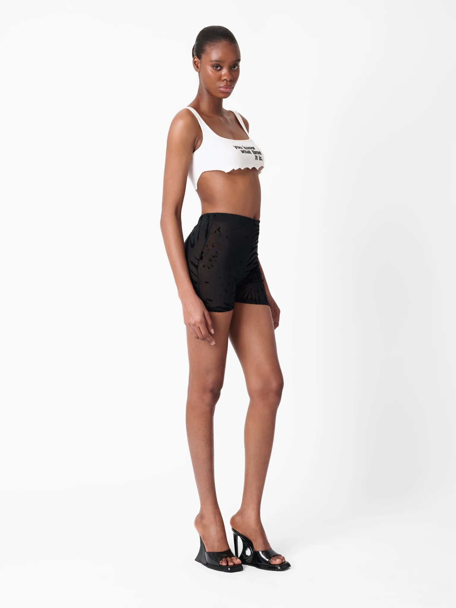 Knockout Shorts Black Zebra Print<Poster Girl Hot