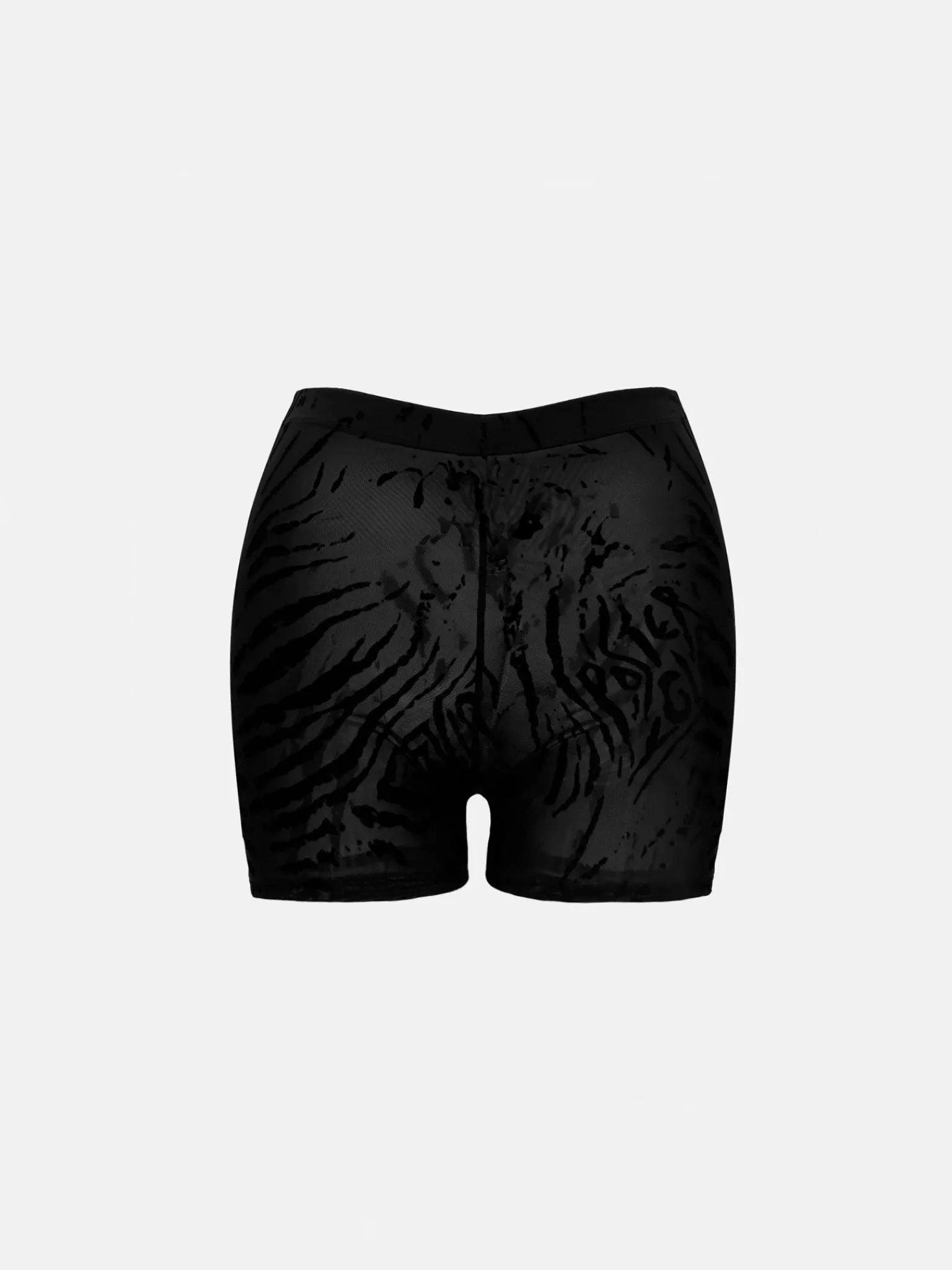 Knockout Shorts Black Zebra Print<Poster Girl Hot