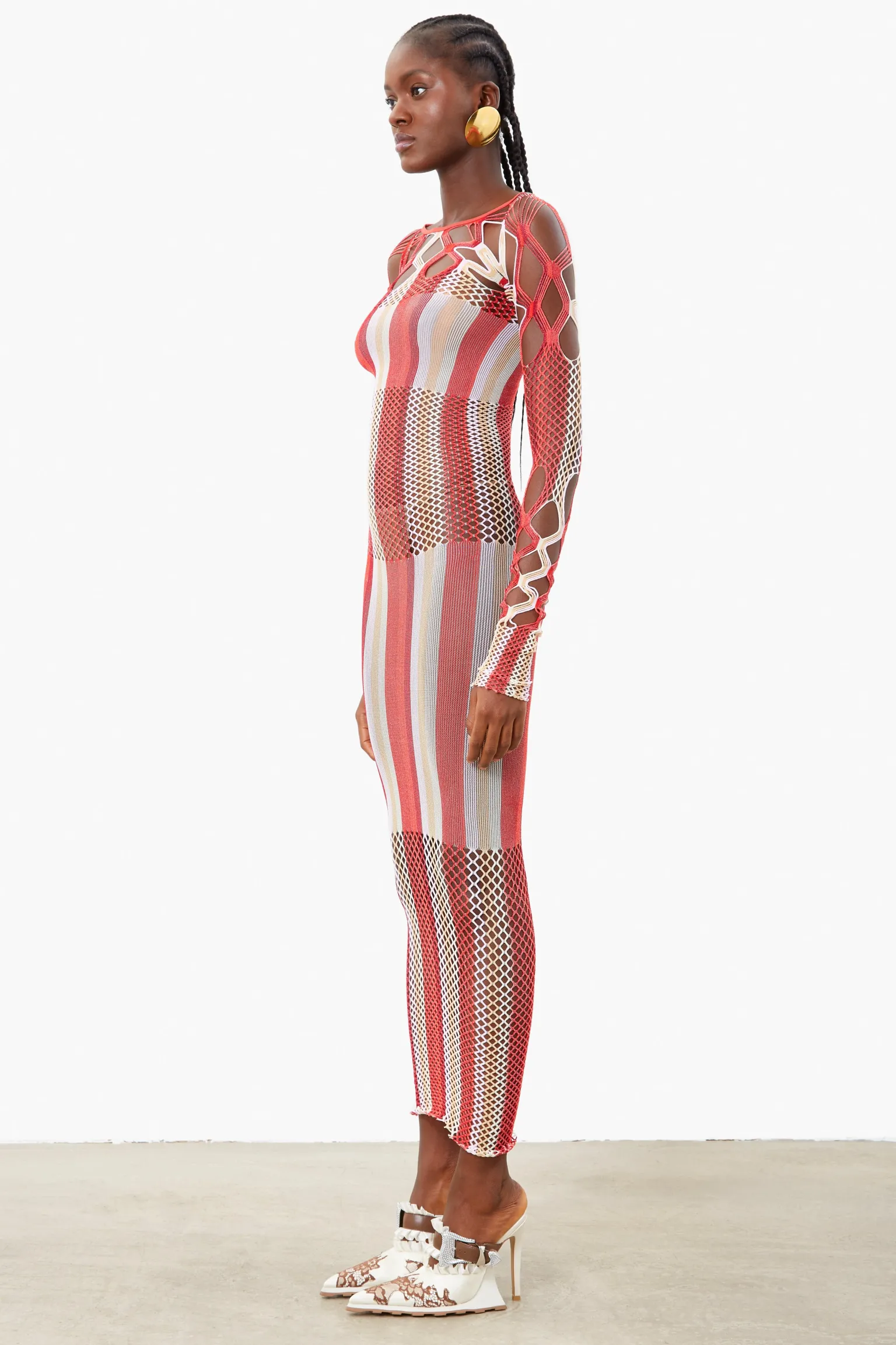 Koral Maxi Dress Burgundy Stripe<Poster Girl Best