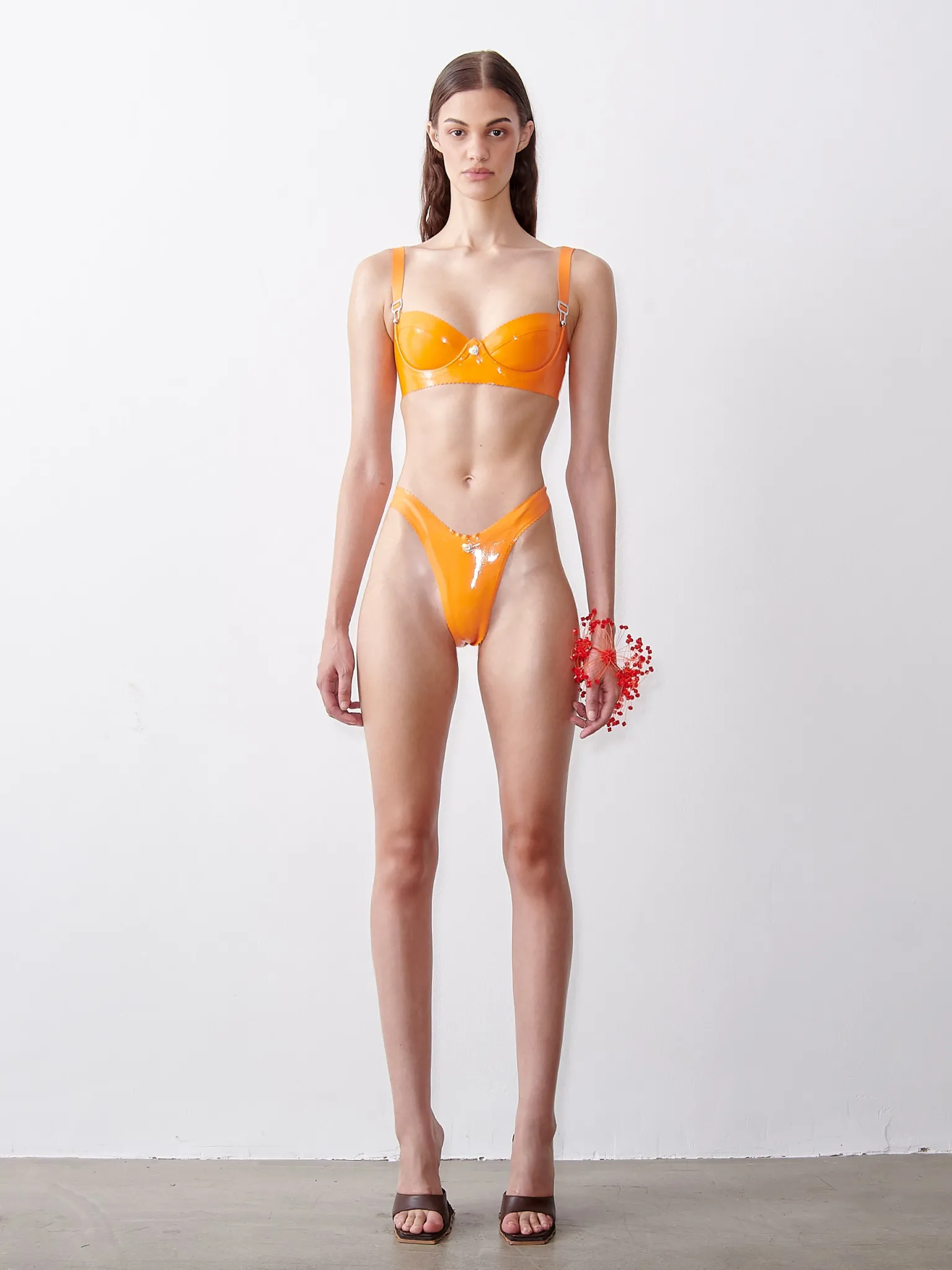 Latex Charisma Bra Tangerine<Poster Girl Hot