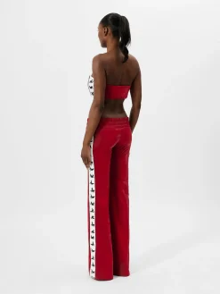 League Tracksuit Bottoms Red<Poster Girl