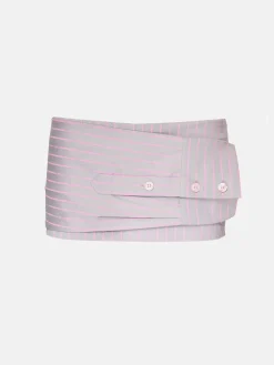 Liberty Skirt Grey/Pink Pinstripe<Poster Girl Best