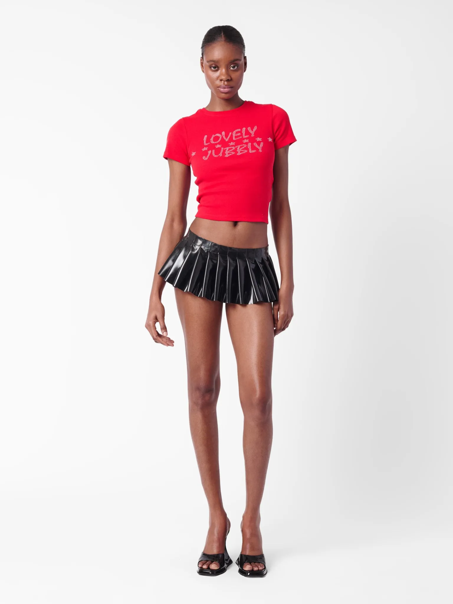 Lovely Jubbly Tee Red<Poster Girl Outlet