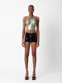 Manhattan Latex Mini Skirt<Poster Girl Hot