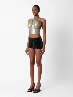 Manhattan Latex Mini Skirt<Poster Girl Hot