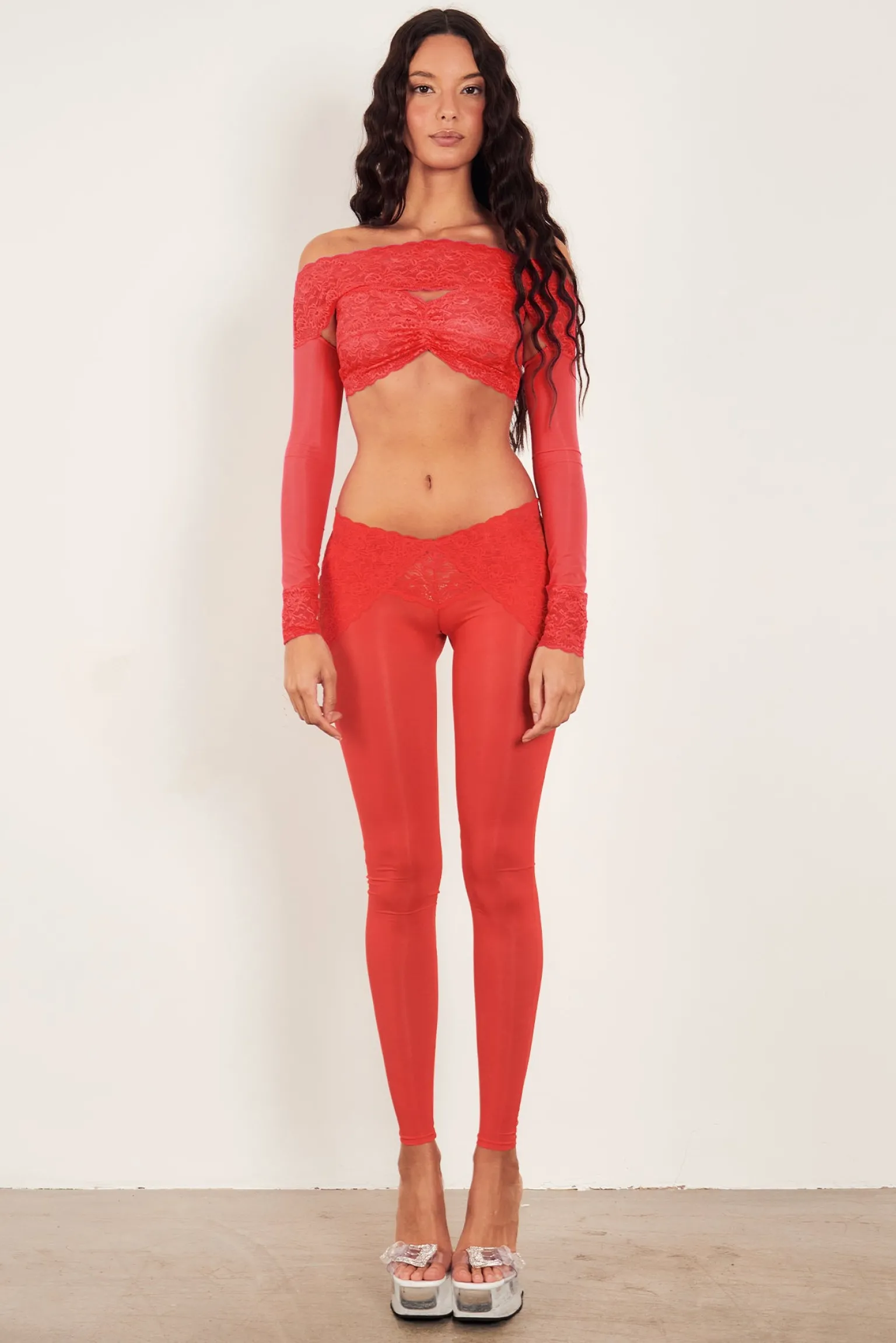 Margot Leggings Vixen Red<Poster Girl Sale