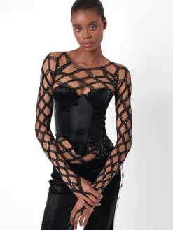 Marina Mini Dress Black<Poster Girl Hot