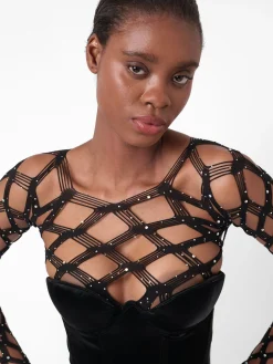 Marina Mini Dress Black<Poster Girl Hot
