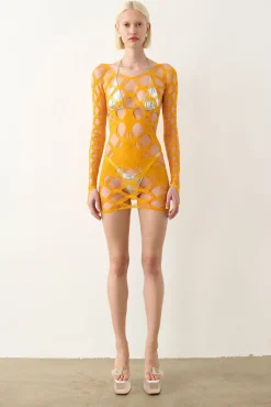 Marina Mini Dress Saffron<Poster Girl Discount
