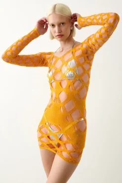Marina Mini Dress Saffron<Poster Girl Discount