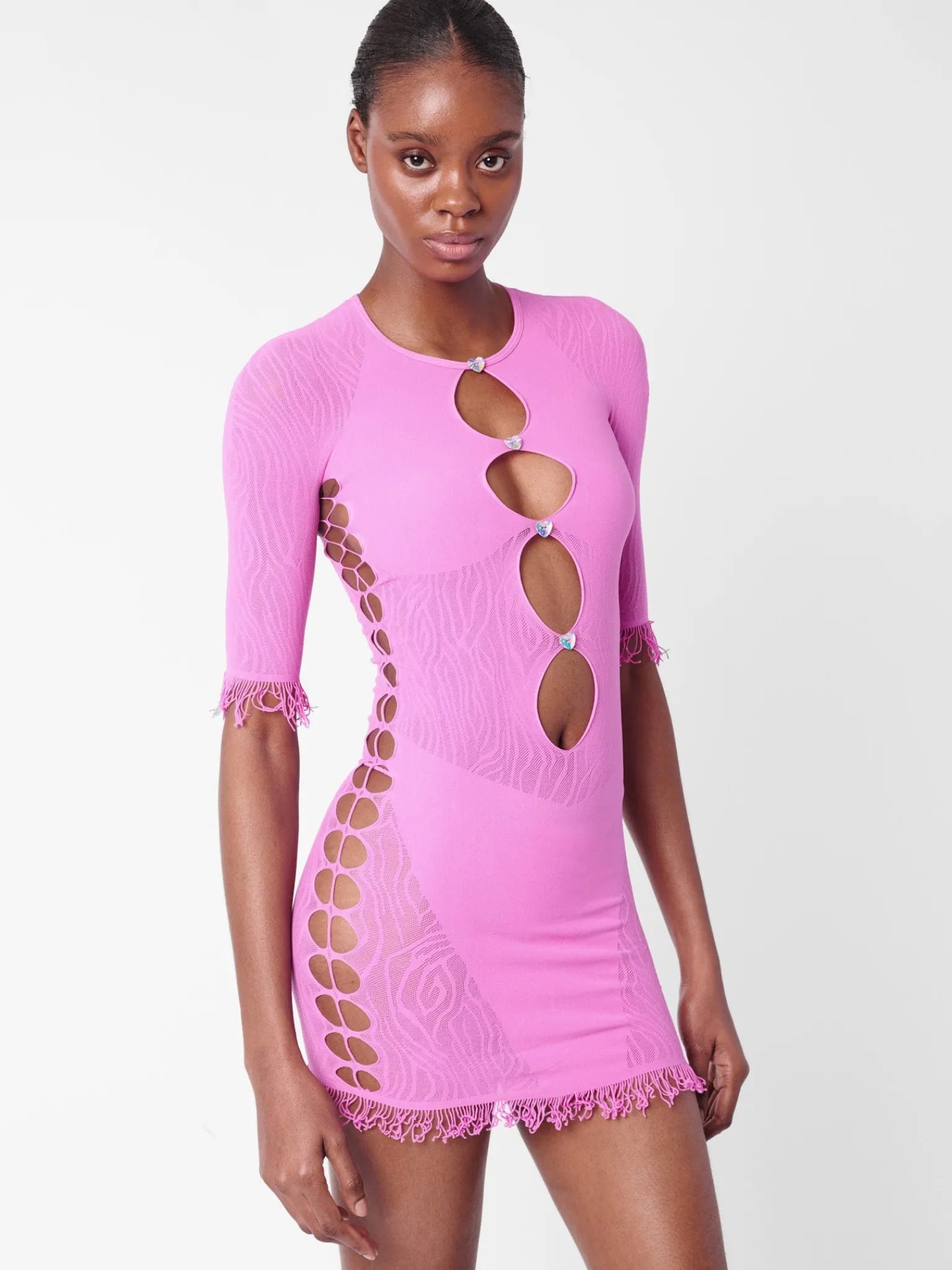 Miranda Dress in Fuchsia<Poster Girl Sale