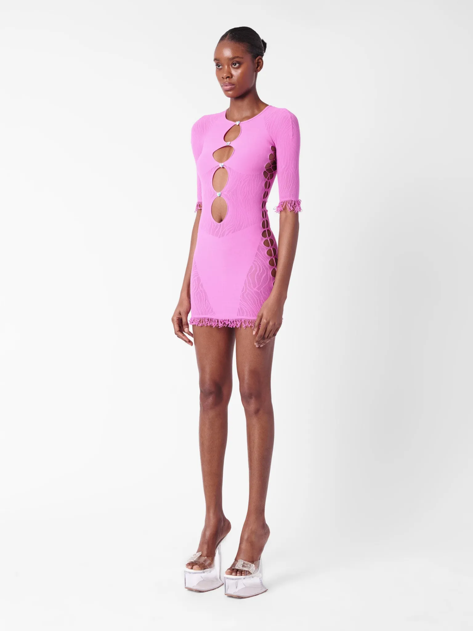 Miranda Dress in Fuchsia<Poster Girl Sale