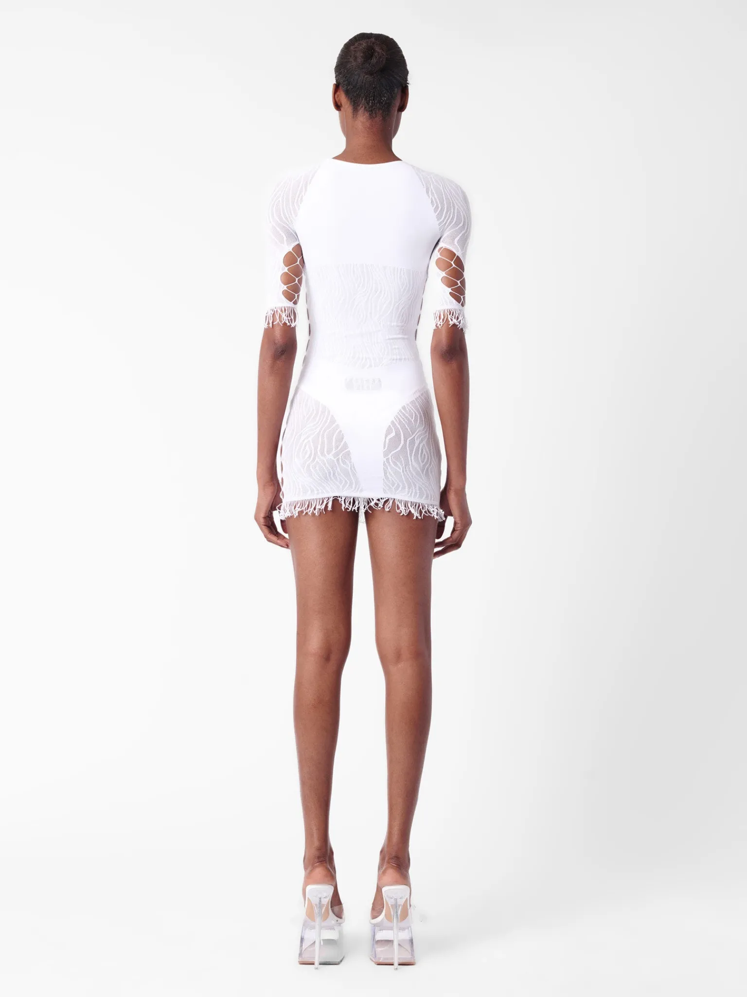 Miranda Dress in Optic White<Poster Girl Sale