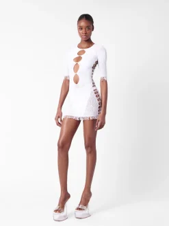 Miranda Dress in Optic White<Poster Girl Sale