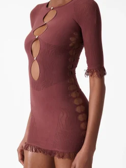 Miranda Dress Old Money Brown<Poster Girl Discount