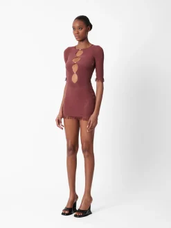 Miranda Dress Old Money Brown<Poster Girl Discount