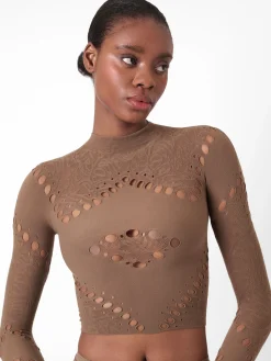 Nikita Top Brown<Poster Girl Sale