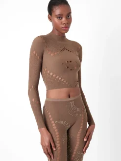 Nikita Top Brown<Poster Girl Sale
