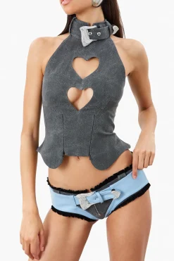 Oshun Leather Chaps Blue<Poster Girl Outlet