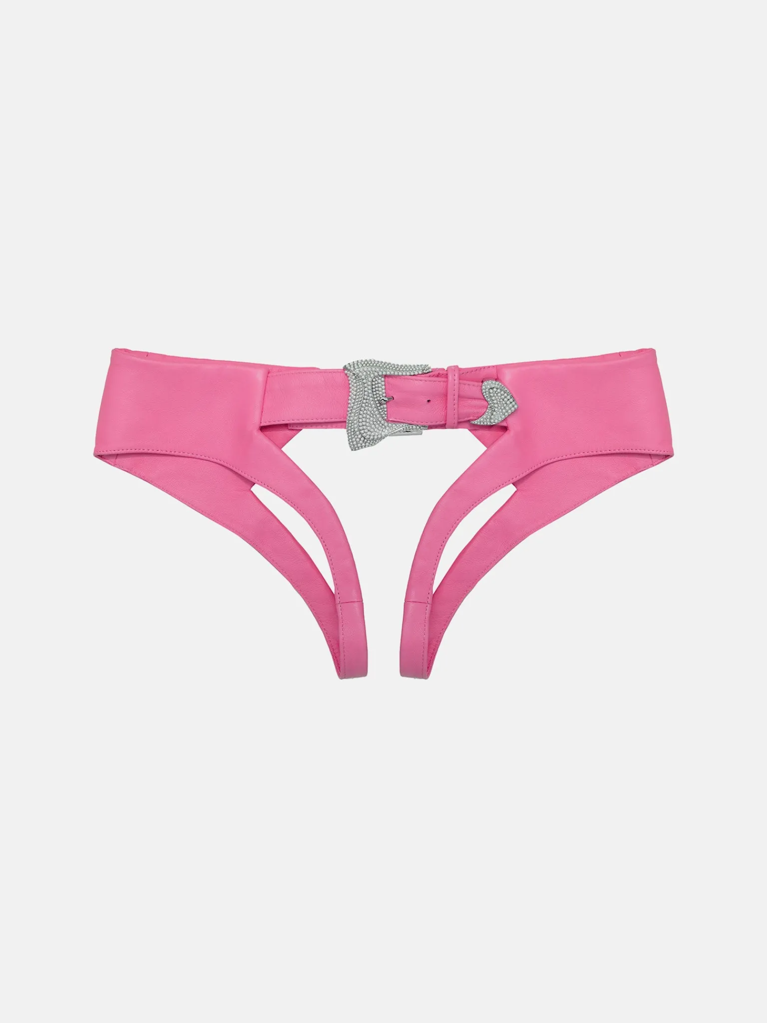 Oshun Leather Chaps Fuchsia Pink<Poster Girl Clearance