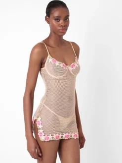 Peony Dress Beige<Poster Girl Hot